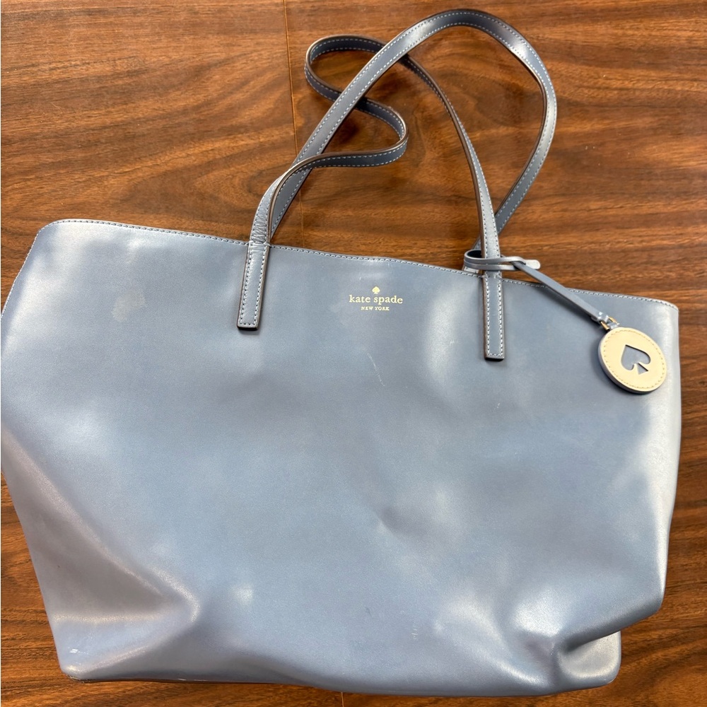 Kate Spade Large Blue Tote Bag